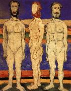 Kasimir Malevich Bather oil painting artist